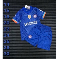 Kids Football Jersey Chelsea Team Shirt+Pants