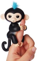 A-2 櫃 ： 代理版 BABY MONKEY 互動寵物猴 手指猴 黑色 WOWWEE FINGERLINGS　天富