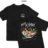 OLVR Funny T-Shirt MIE AYAM BAKSO Indonesian Food/ ugly t shirt/ weird funny t-shirt/ funny quirky t