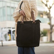 牛皮帆布 栃木皮革 托特包 大容量 日本製 Bag Totebag