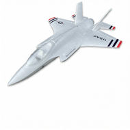 เครื่องบินบังคับวิทยุ F35 Lightning II ขนาด 64 มม พร้อมช่องลมเข้าแบบ Epo Glue สำหรับผู้ใหญ่ รุ่นเครื