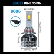 Illumitec ไฟหน้า LED F9 220W หลอดไฟสว่างจ้า69800LM 6000K หลอดไฟสีขาวรถยนต์ H4 H9 H8 H7 H11 9005 9006