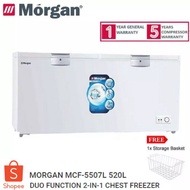 Morgan Dual Function MCF-5507L Chest Freezer (520L)