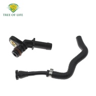 Oil Crankcase Breather Pipe w/Connection For Mercedes CL550 E550 GL450 S550 ML550 4.7L CL63 E63 GLE6