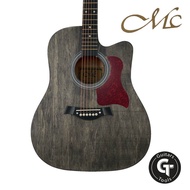 🎸กีตาร์โปร่ง กีตาร์โปร่งไฟฟ้า 41นิ้ว มาตรฐาน💥ราคาถูก คุณภาพดี มีเหล็กขันคอ💥MC C-402 เคลือบด้าน เล่นง