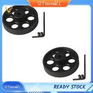[UTnus9ddL] 2Pcs 80Teeth 2GT C Kit 2GT Timing Pulley Bore 5mm 2MGT Synchronous Belt Width 9/10mm 80T
