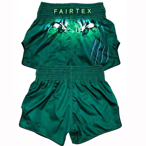 Authentic Thai Fairtex-Kickboxing Shorts for Adult Men and Women - Boxing Training and Muay Thai Fig