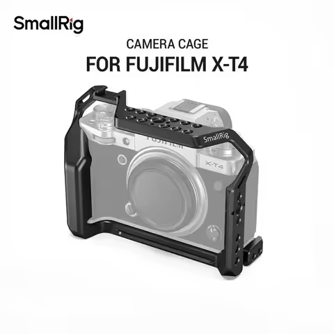 SmallRig 2808 XT4 Camera Cage Rig for FUJIFILM XT4 Camera Formfitting Full Cage W/ Shoe Mount Thread