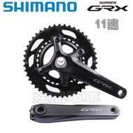 *~(疾風單車)全新SHIMANO GRX FC-RX600 11速 大齒盤 46/30 無BB 多項腿長可選(有現貨)