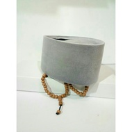 Silver grey songkokkopiah cap