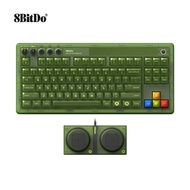 8BitDo Retro 87 Mechanical Keyboard,Hot Swappable Bluetooth/2.4G/USB-C Gaming Keyboard with RGB Back