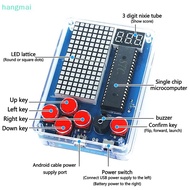 {hangmai} Game Console Production Kit DIY 51 Single-chip Children Game Kit Classic Game Soldering El