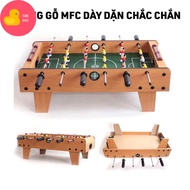 [Size TO] Largest Mini Wooden Soccer Foosball Table 69x37x24cm, Wooden 6-Handed Soccer Foosball Tabl