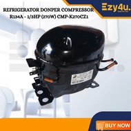 K270CZ1 DONPER R134A - 1/3HP (270W) REFRIGERATOR COMPRESSOR MOTOR GAS KOMPRESSOR MOTOR PETI SEJUK