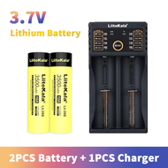 Liitokala Lii-35S 3.7V 18650 3500mAh rechargeable lithium-ion battery with PCB battery