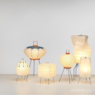 Floor Japanese Style Lamp Table Lamp Lamp akari Rice Paper Bedside Silent Chandelier Designer Lanter