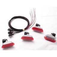 6Q0947411 Door Alarm Lamp Light Red WIth Lamp-socket Lamp holder For VW Beetle Golf 6Q0 947 411 6Q0 