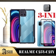 PROMO Case REALME C21Y, C25Y Transparent Sofcase Casing REALME C21Y, C25Y 3IN1 Package
