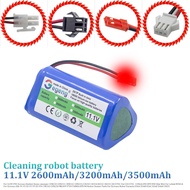 11.1V sweeper battery For ilife v9e V1 V3 X3 X5 V5S Ecovacs Deebot Deeeo CEN330 CECOTEC  CONGA 890  