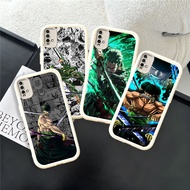 WC25 One Piece Zoro Casing for hp Plating Xiaomi Redmi poco Note A3X NFC A2 C61 13T 10T M5S A3 11SE 