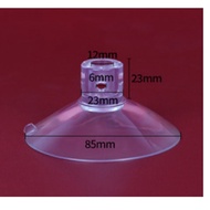 Transparent Glass Table Stopper Clear/ D85