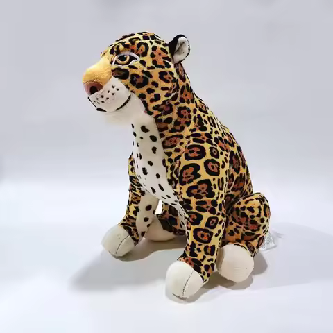 Movies Encanto Jaguar Plush Toys 14.5-in Encanto Jaguar Leopard Animal Stuffed Toys Soft Plush Dolls