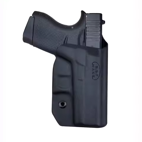 OWB Kydex Gun Holster Custom Fit: Glock 43 / Glock 43X (Gen 1-5) Pistol - Outside Waistband Carry Pi