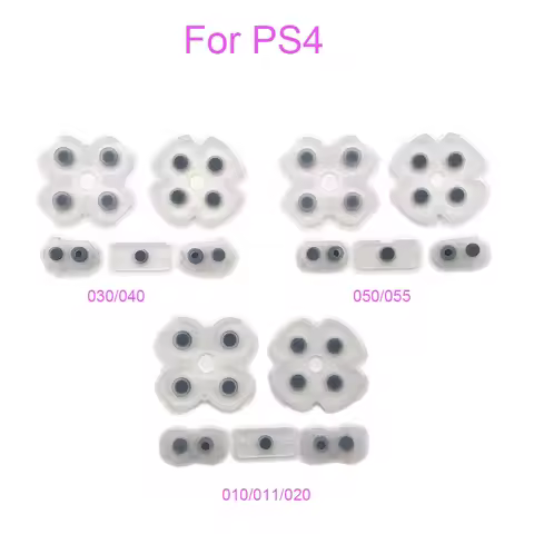 For PS4 Controller Conductive Silicone Rubber Pads for Sony Playstation 4 JDS JDM 001 011 030 050 05
