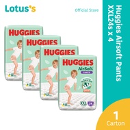 Huggies Airsoft Pants XXL (24 Pcs x 4 Packs) (1 Carton)