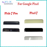 1XFor Google Pixel 7 Pro Rear Cover Glass Strips Parts Battery Back Cover For Pixel 7 GVU6C Glass St