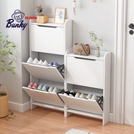 [48H Shipping] Ultra-Thin Shoe Cabinet10cm12cm13cm15cm Entrance Tilting Type Extremely Narrow Door B