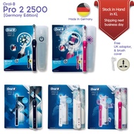 Oral-B Pro 2 2500 CrossAction Electric Toothbrush Rechargeable [Germany Edition]