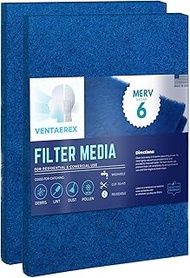 VENTAEREX 20x30x1 Reusable Air Filters - Made in USA - MERV 6 Washable AC HVAC Furnace Fan Coil Filt