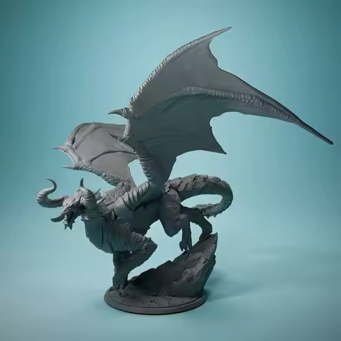 77m Adult Cloud Dragon Board Game War Chess Collection of Ornaments Miniature Model DIY Coloring and