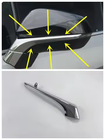 For Lexus RX300 RX450H NX200 RX200T NX300H reverse mirror shell electroplating bright strip