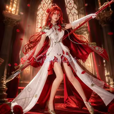 Honkai Star Rail Himeko Nova Cosplay Costume Full Set Carnival Uniform Halloween Party Masquerade fo