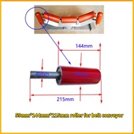 สายพานลำเลียงแบบหนา 59 mm / 144 mm./ 215 mm.สายพานลำเลียงป้องกันการวิ่งออกจากลูกกลิ้งขอบ