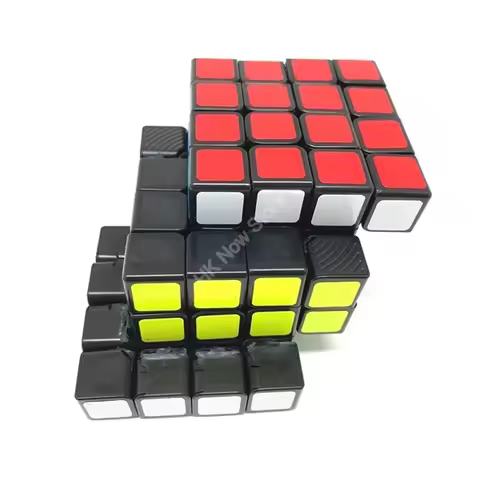 Evil Twin 4x4x4 Magic Cube Calvin's Puzzles 4x4 Neo Professional Speed Twisty Puzzle Brain Teasers E