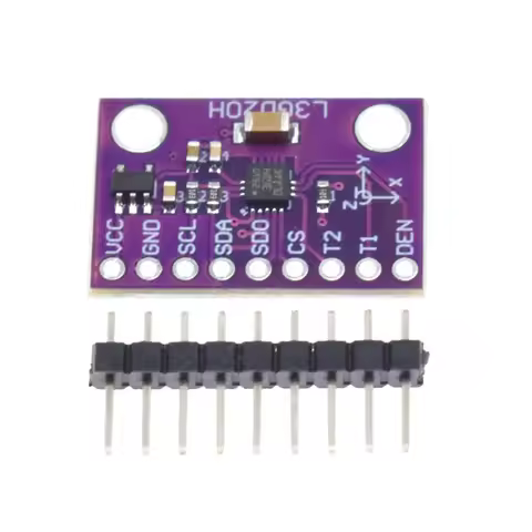 CJMCU‑320 L3GD20H 3‑Axis High‑Precision Gyroscope Sensor Module, I2C/SPI Interface 16‑Bit Angular Ra