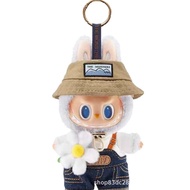 Có hàng Móc khóa búp bê vinyl nhồi bông mùa xuân hộp mù thời thượng POPMART Bong Bóng Mart LABUBU