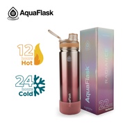 AquaFlask 22oz Thermos Water Bottle 304 Stainless Steel Leakproof Insulated Flask Tumbler
