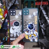 Casing Oppo A15 A15S Colored Astronot Space 3D camera
