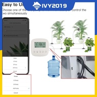 Automatic Watering Garden Sprinkler System Dual Pump Watering Switch Home Automation Household Products Sprinkler Timer Easy To Set Up Gardening Supplies IVY