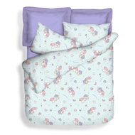Little Twin Stars Fitted Sheet Set / Little Twin Stars Summer Light Quilt, 900 Thread Count Microluxe, Cotton Candy
