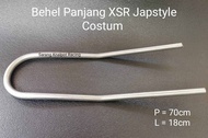 Behel panjang custom Japstyle xsr pnp jok xsr Costum Japstyle