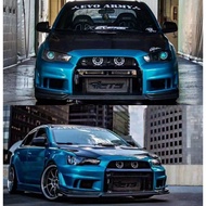 LANCER & EVO X FRONT VARIS 2 BUMPER ( SOFT ABS 7 PCS SET )