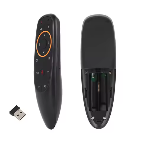 New Sale G10S Air Mouse Voice Remote Control 2.4G Wireless Gyroscope IR Learning for H96 MAX X88 PRO