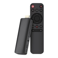 Black TV Stick Plastic TV Stick Android TV HDR Set Top OS 4K BT5.0 WiFi 6 2.4/5.8G Android 10 Smart Sticks Android Media Player