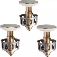 Nút nhấn lavabo bồn rửa mặt inox 304 ti đồng siêu bền