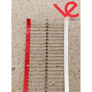 10 PIECES OF ZENER DIODE 1/2 WATT ZENER DIODE 0.5W 1/2W 0.5W4V7 6V2 6V8 7V5 9V1 12V 18V 24V ups stab